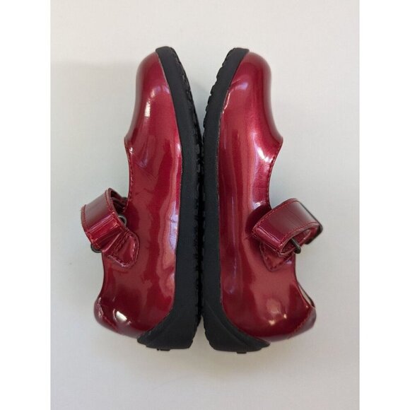 UMI Callie Cherry Patent Leather Mary Janes Girls Toddler Shoes Size 6.5 - Picture 4 of 7